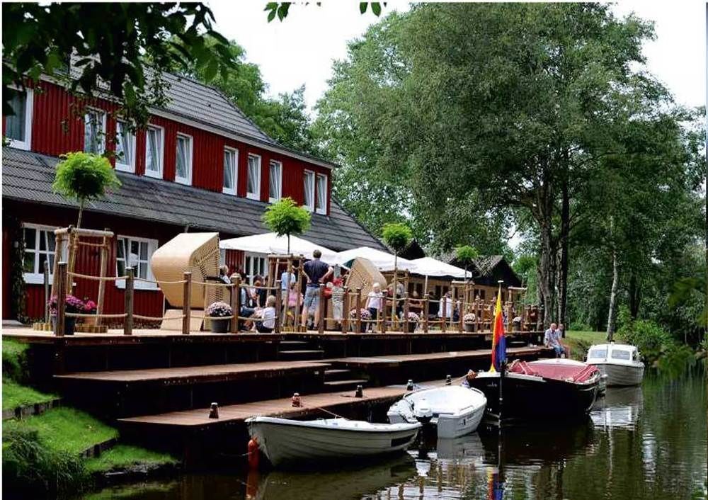 Hotel Bootshaus à Bedekaspel Extérieur photo